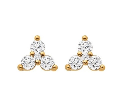 Hot Diamonds náušnice DE759