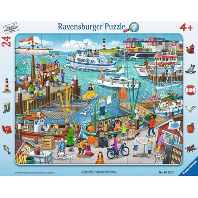 Ravensburger 061525 Den v přístavu 24 dielov