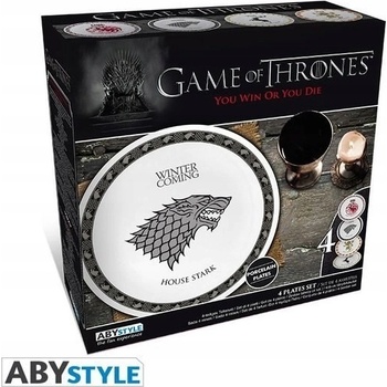 ABYstyle Sada talířů Game of Thrones 4 ks