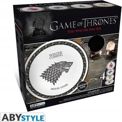 ABYstyle Sada talířů Game of Thrones 4 ks