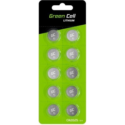 Green Cell Lithium CR2025 10ks XCR04