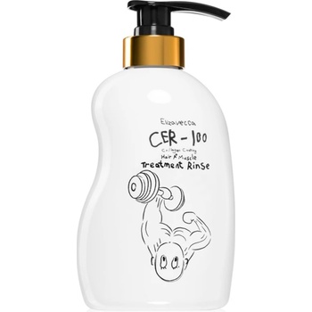 Elizavecca Cer-100 Collagen Coating Hair Muscle дълбоко регенериращ балсам за увредена и крехка коса 500ml