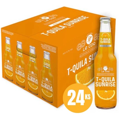 LE COQ Koktejl Tequila Sunrise 24 x 330 ml (karton)