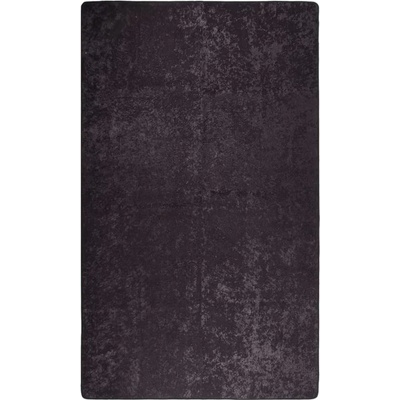 vidaXL Килим, миещ се, 120x180 см, антрацит (337954)