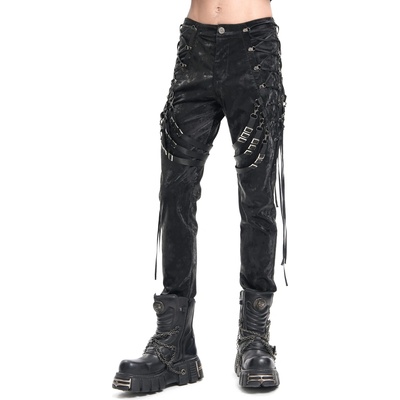 Devil fashion мъжки панталон DEVIL FASHION - Black Gothic Punk - PT264