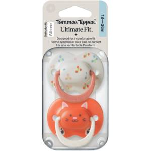 Tommee Tippee Ultimate Fit 18-36m биберон Girl 2 бр
