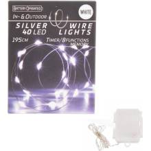 Koopman Reťaz 40 LED studená biela