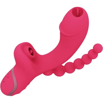 Vibrabate Sací vibrátor so stimuláciou konečníka