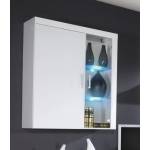 Cama meble Окачена витрина Cama SAMBA бяло/бял гланц (SAMBA 4 BI/BI)