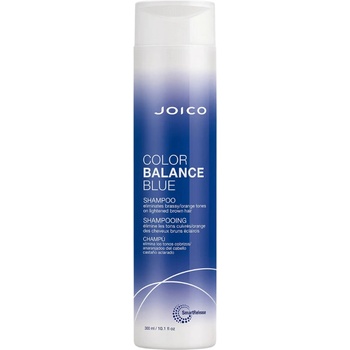 Joico Color Balance Blue Shampoo šampon pro přírodní a zesvětlené hnědé vlasy 300 ml