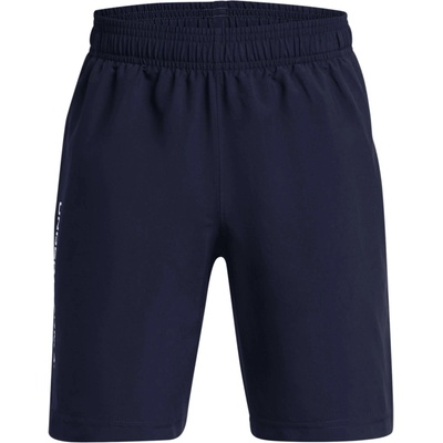 Under Armour WOVEN WORDMARK tmavo modrá biela