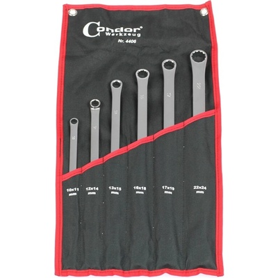 Condor Kľúče 10 - 24 mm predĺžené sada 6 ks 100-00584