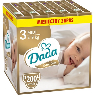 Dada Extra Care 3 4-9 kg BOX 200ks