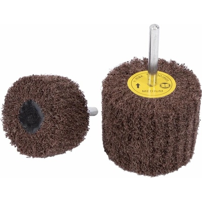 Xtline ABRASIVES Kotouč brusný vliesový na stopce | 50x30x6 mm, zr. 120, medium