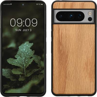 kwmobile Dřevěné Google Pixel 8 světle hnědá