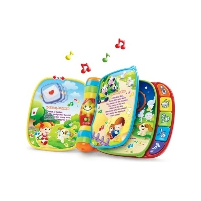 VTech Бебешка музикална книжка Vtech - Rhymes (V166703)