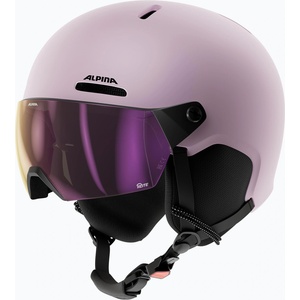 Alpina Детска скиорска каска Alpina Zupo 2 Visor Q-Lite rose matt