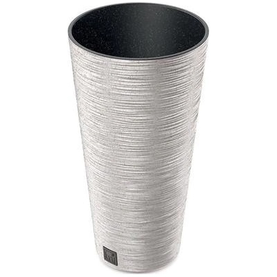 Prosperplast Květináč 30 x 30 x 57,5 cm plast bílý