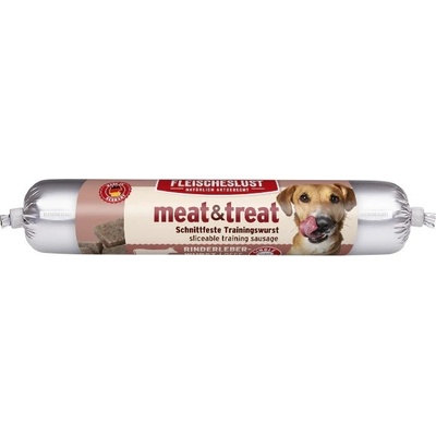Fleischeslust Meat & Treat tréninkový salámek Liver 80 g