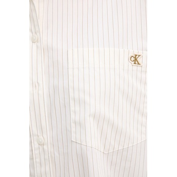 Calvin Klein риза дамска от памук (LV047F103G)