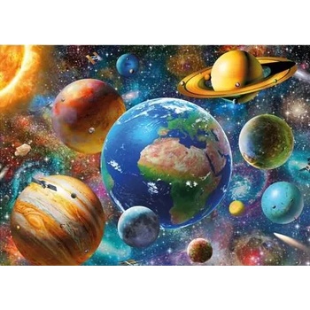 Image 1 of Dino - Puzzle Planéty neon 1000 - 1 000 piese