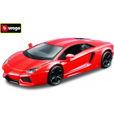 Bburago Plus Lamborghini Aventador Coupe oranžová 1:32
