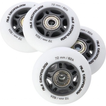 Nils Extreme PU 76x24 82A s ložiskami ABEC 9, 4 ks