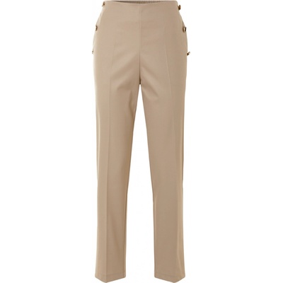 Esmara Dámské slacks kalhoty béžová – Zboží Dáma