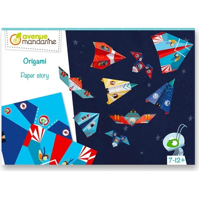 Avenue Mandarine Papíry na origami sada 15x15cm 40ks