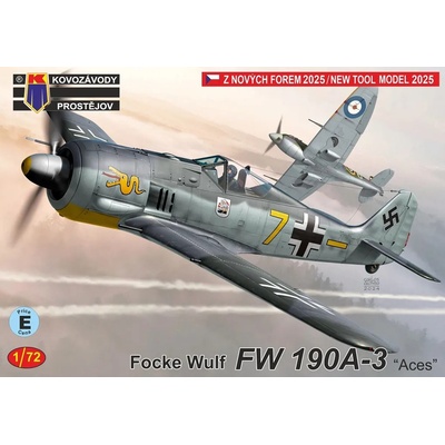 Kovozávody Prostějov FockeWulf Fw 190A3 'Aces' 3x camo 1:72