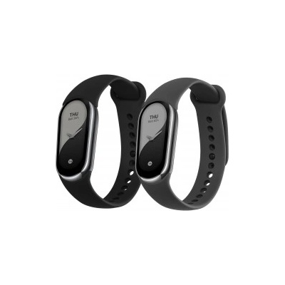 kwmobile 2x Гривна за Xiaomi Mi Band 8 - черен