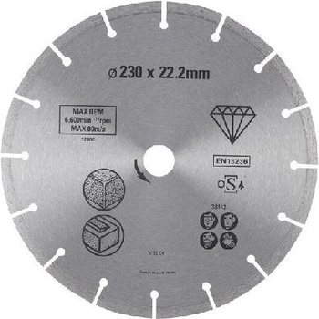 Stanley Diamantový kotouč segmentový 230 x 22,2 mm STA38142