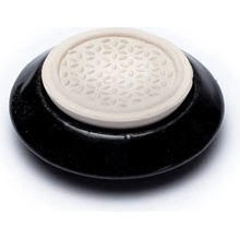 Phoenix Import Aroma difuzér Flower of life černý 7,5 cm
