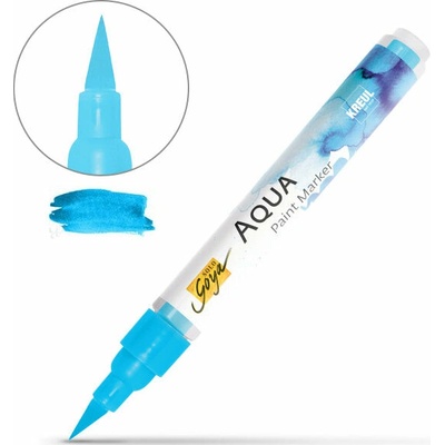 Akvarelový popisovač Aqua Solo Goya Cyan