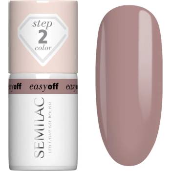Semilac Easy Off Step 2 гел лак за нокти с използване на UV/LED лампа цвят Mocha Cream 7ml