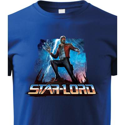 Dětské tričko Star-Lord Modrá Velikost Canvas Bezvatriko.cz 2337