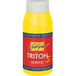 Kreul Triton S АКРИЛНА боя Genuine Yellow Light 750 ml 1 бр (17302)