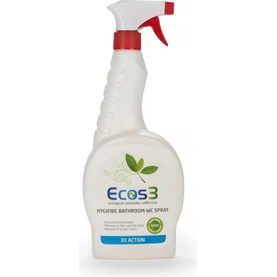 ECOS3 Hygienický čistič koupelen a WC 750 ml spray