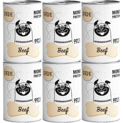 Pepe Mono Protein Hovädzie mäso 6 x 400 g