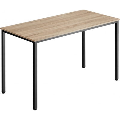 tectake 404420 písací stôl vanport 120x60x75,5cm industrial svetlé drevo