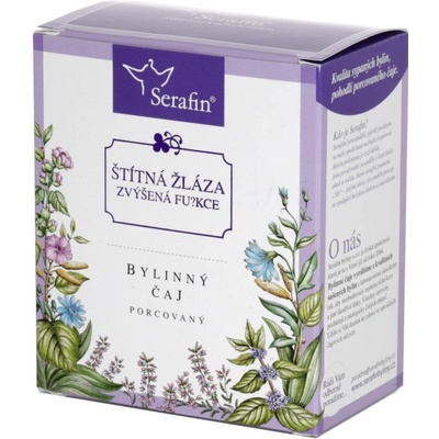 Serafin Štítna žľaza zvýšená bylinný čaj porciovaný 15 x 2,5 g