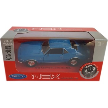 Welly Метална кола с отварящи се врати 1968 Chevrolet Camaro Z28 Welly