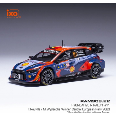 IXO Hyundai i20 N Rally1 Central European Rally 2023 11 Neuville Wydaeghe 1:43