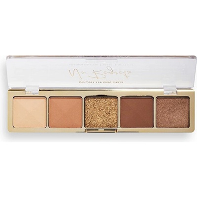 Revolution PRO Paletka očních stínů Glam Shadow Palette No Regrets Soft Nude 5,5 g