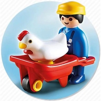 Playmobil Фермер с ръчна количка Playmobil 6793 (291066)