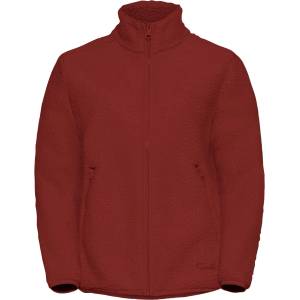 Jack Wolfskin Дамско поларено яке Jack Wolfskin Women's High Curl Jacket Fleece jacket - Merlot (105-6296-0614)