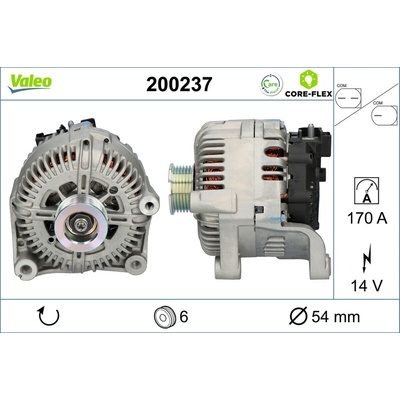Alternátor VALEO 200237