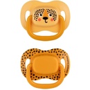 Canpol babies BabiesBoo silikon symmetrical Soother cumlík orange 2 ks