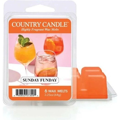 Country Candle Sunday Funday Vonný Vosk 64 g