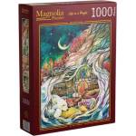Magnolia Пъзел Magnolia от 1000 части - Спокойна Земя (1102)